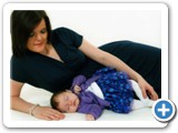 Olivia with Mummy